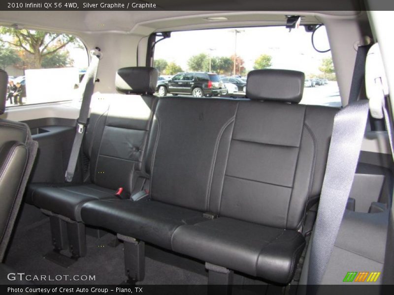 Silver Graphite / Graphite 2010 Infiniti QX 56 4WD