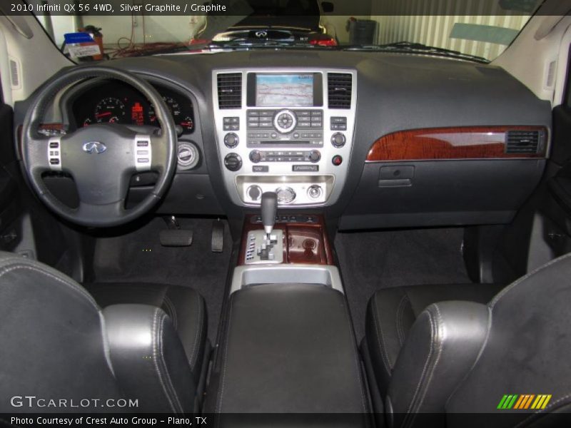 Silver Graphite / Graphite 2010 Infiniti QX 56 4WD