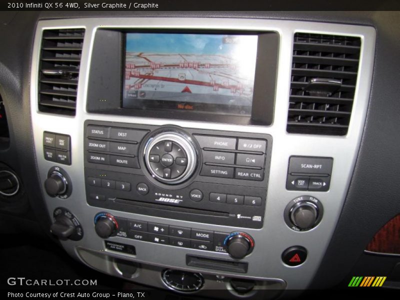 Silver Graphite / Graphite 2010 Infiniti QX 56 4WD