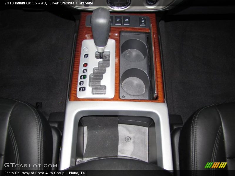Silver Graphite / Graphite 2010 Infiniti QX 56 4WD