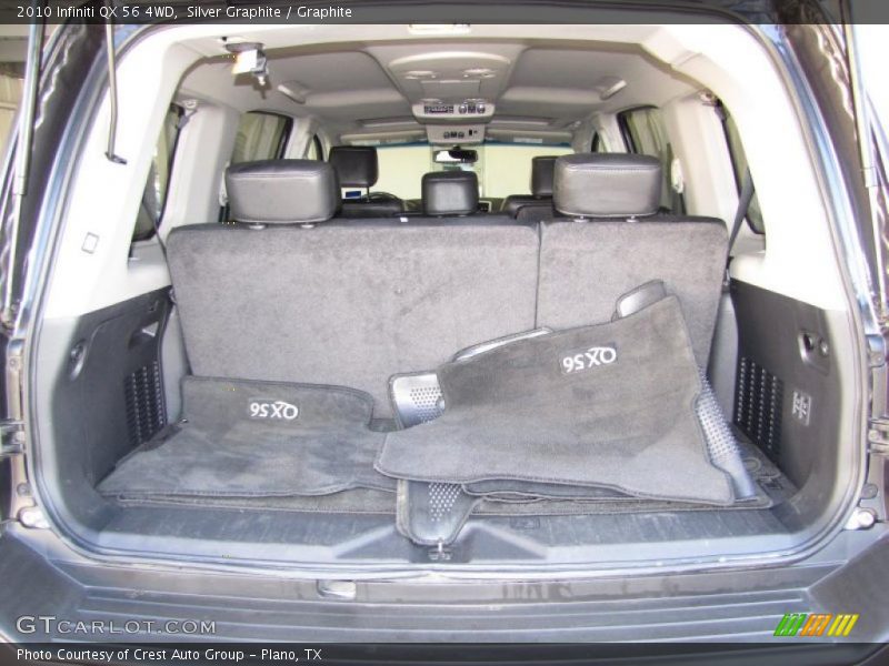 Silver Graphite / Graphite 2010 Infiniti QX 56 4WD