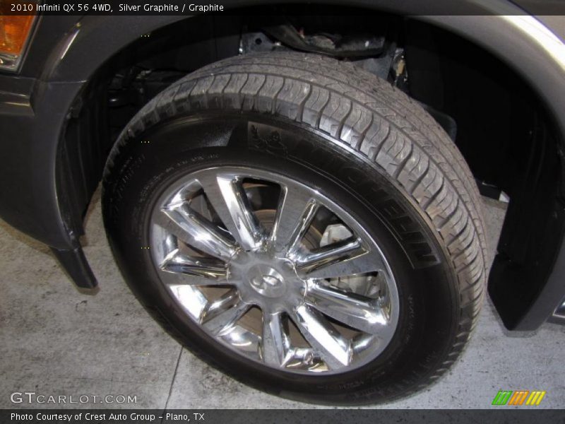 Silver Graphite / Graphite 2010 Infiniti QX 56 4WD
