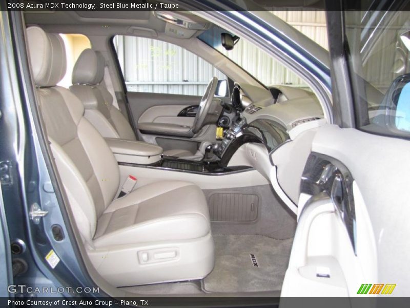 Steel Blue Metallic / Taupe 2008 Acura MDX Technology
