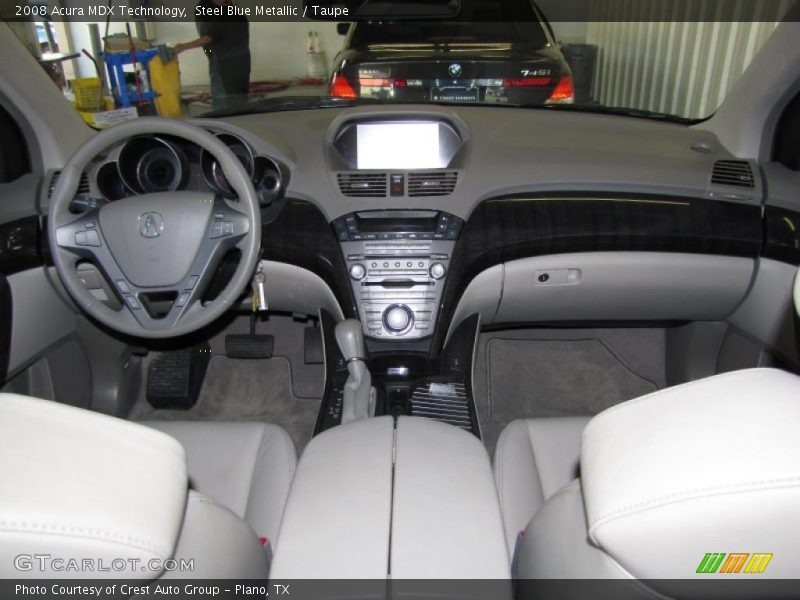 Steel Blue Metallic / Taupe 2008 Acura MDX Technology