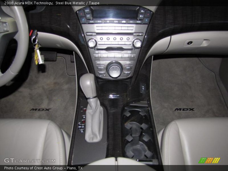 Steel Blue Metallic / Taupe 2008 Acura MDX Technology