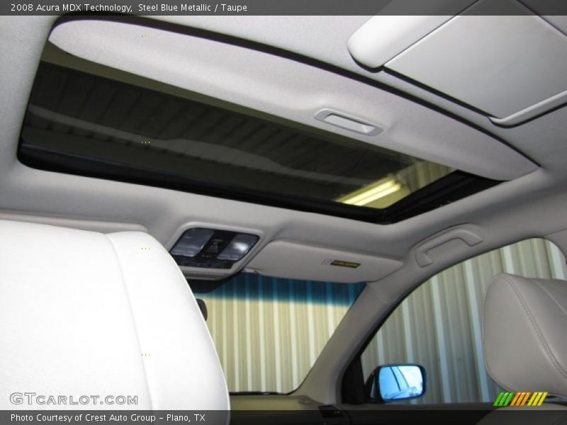 Steel Blue Metallic / Taupe 2008 Acura MDX Technology