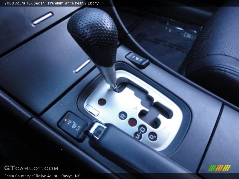 Premium White Pearl / Ebony 2008 Acura TSX Sedan