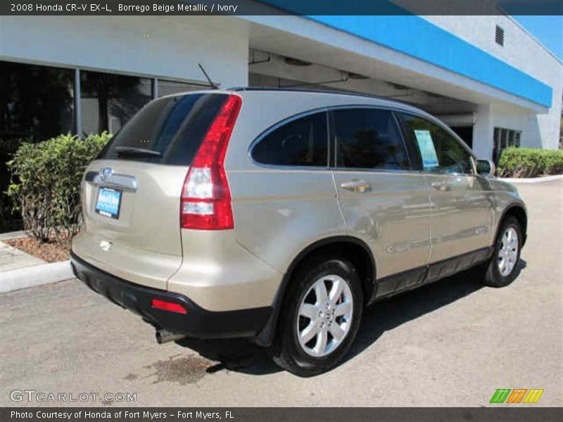 Borrego Beige Metallic / Ivory 2008 Honda CR-V EX-L