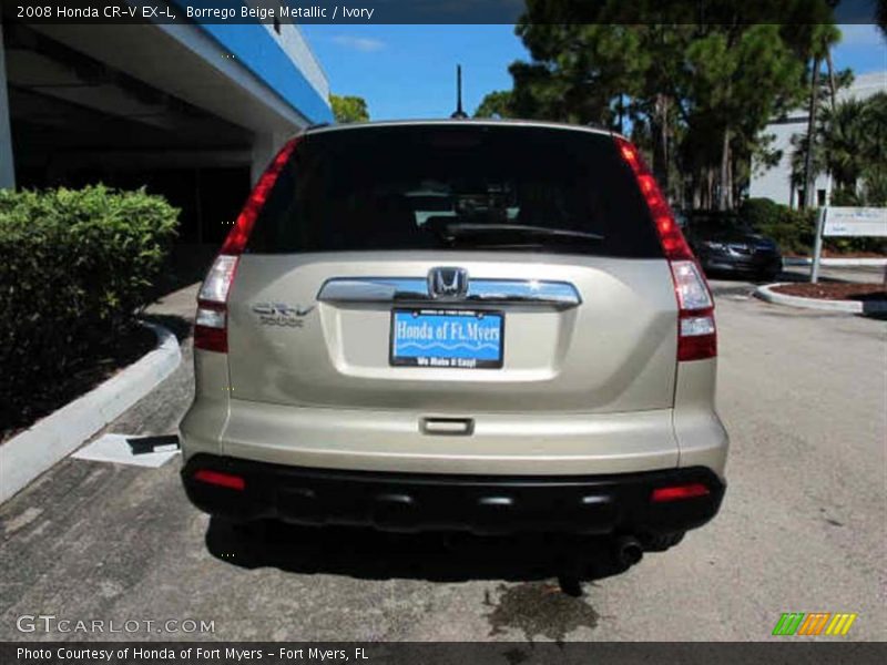 Borrego Beige Metallic / Ivory 2008 Honda CR-V EX-L