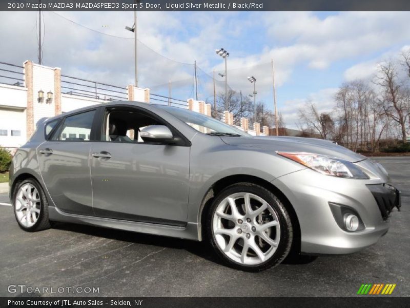 Front 3/4 View of 2010 MAZDA3 MAZDASPEED3 Sport 5 Door