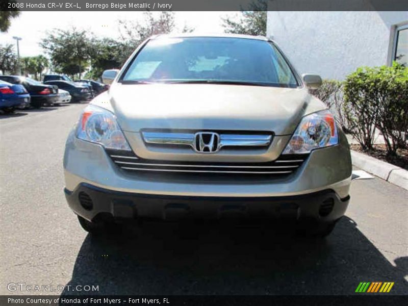 Borrego Beige Metallic / Ivory 2008 Honda CR-V EX-L