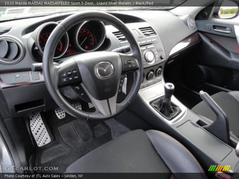 Black/Red Interior - 2010 MAZDA3 MAZDASPEED3 Sport 5 Door 