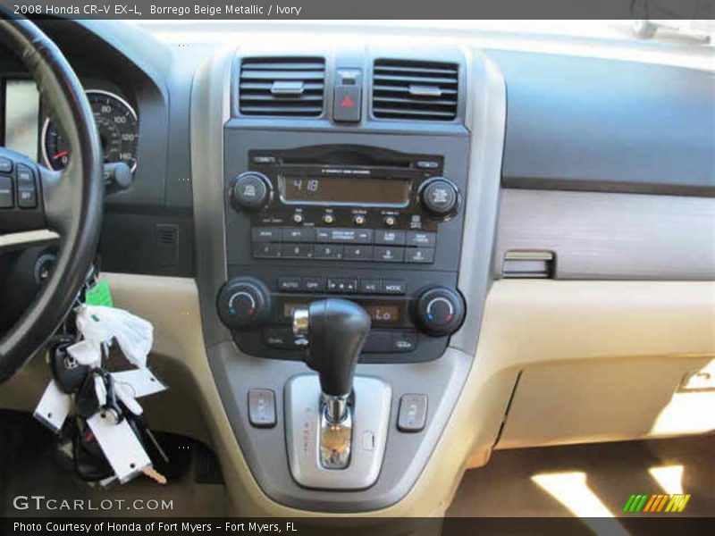 Borrego Beige Metallic / Ivory 2008 Honda CR-V EX-L