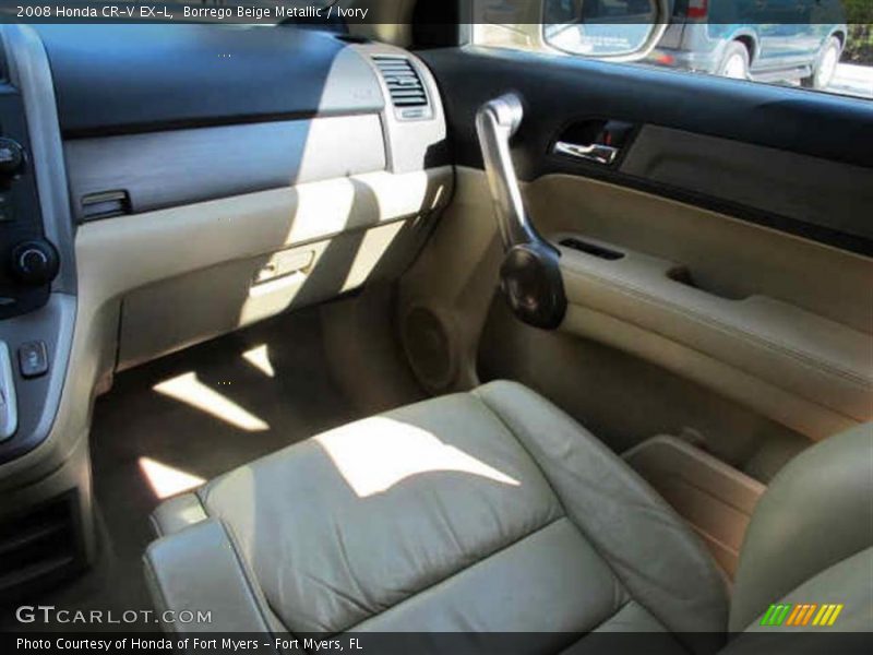 Borrego Beige Metallic / Ivory 2008 Honda CR-V EX-L