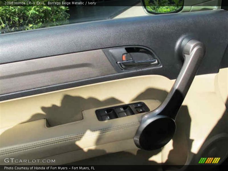 Borrego Beige Metallic / Ivory 2008 Honda CR-V EX-L
