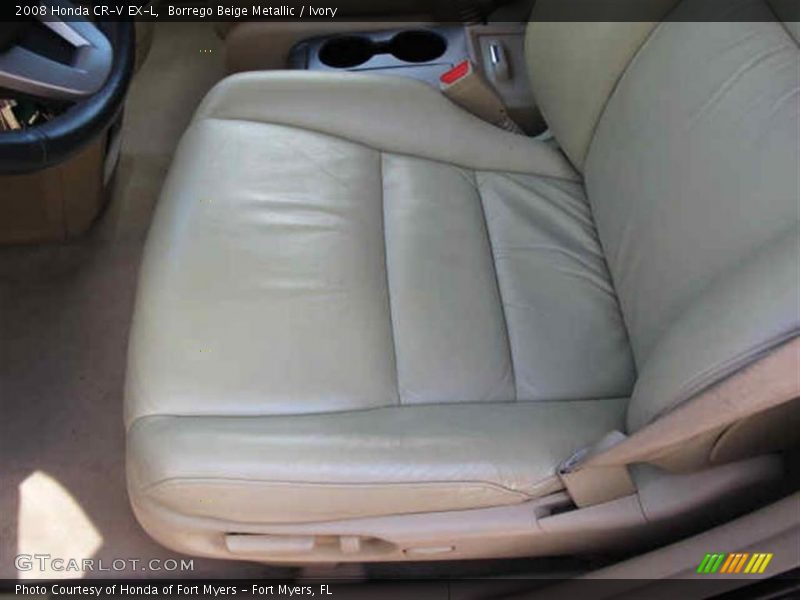 Borrego Beige Metallic / Ivory 2008 Honda CR-V EX-L