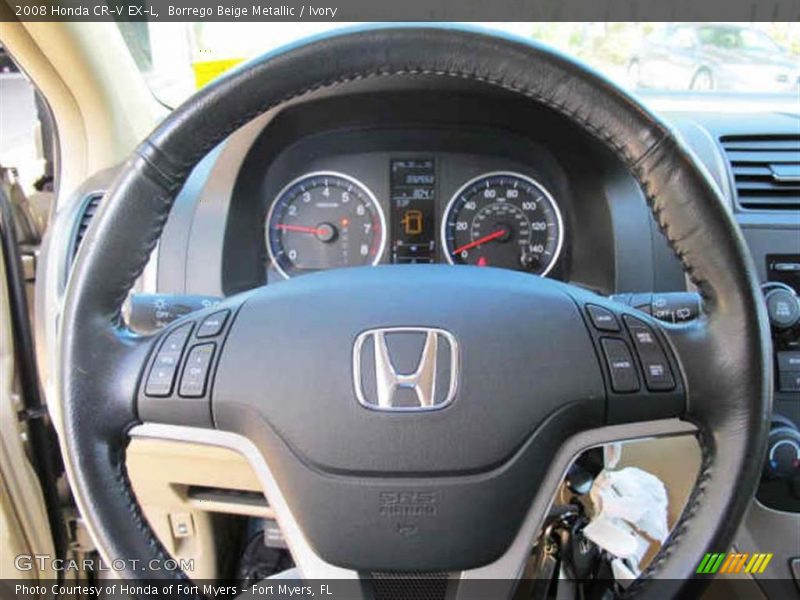Borrego Beige Metallic / Ivory 2008 Honda CR-V EX-L