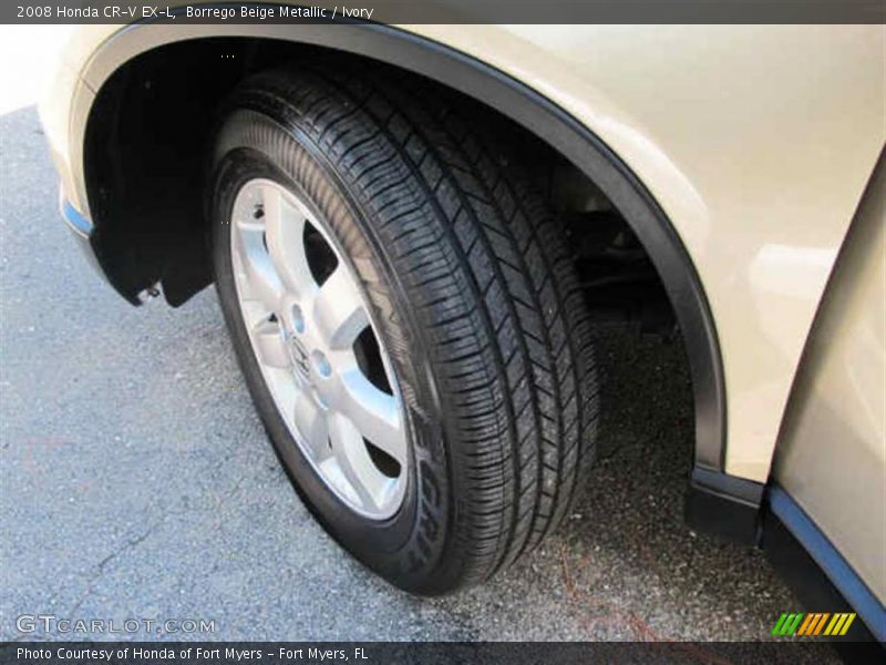 Borrego Beige Metallic / Ivory 2008 Honda CR-V EX-L