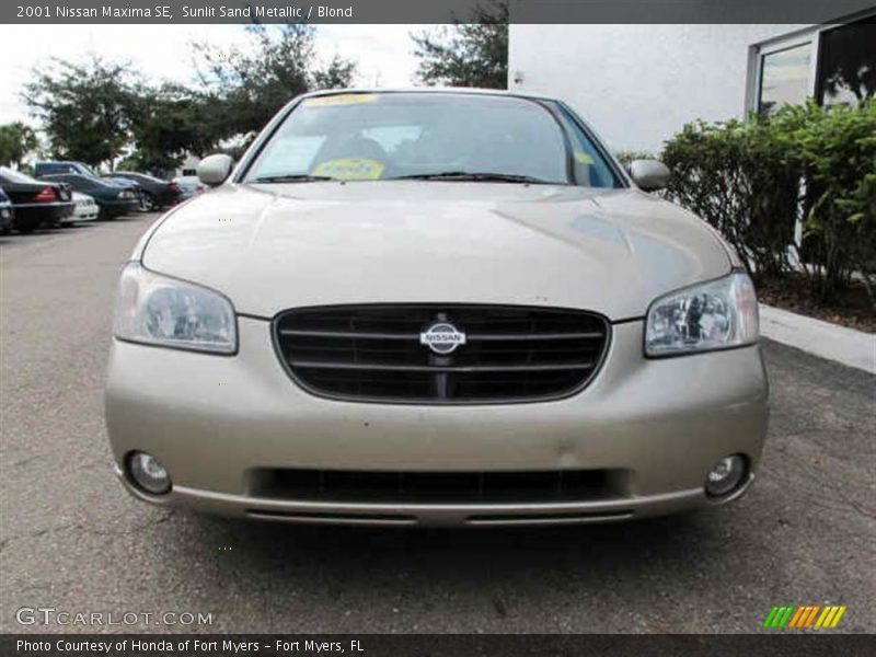 Sunlit Sand Metallic / Blond 2001 Nissan Maxima SE