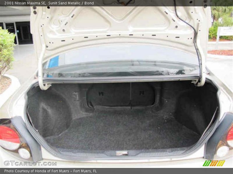 Sunlit Sand Metallic / Blond 2001 Nissan Maxima SE