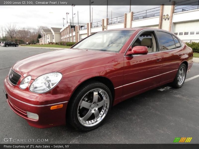 Cinnabar Pearl / Ivory 2000 Lexus GS 300