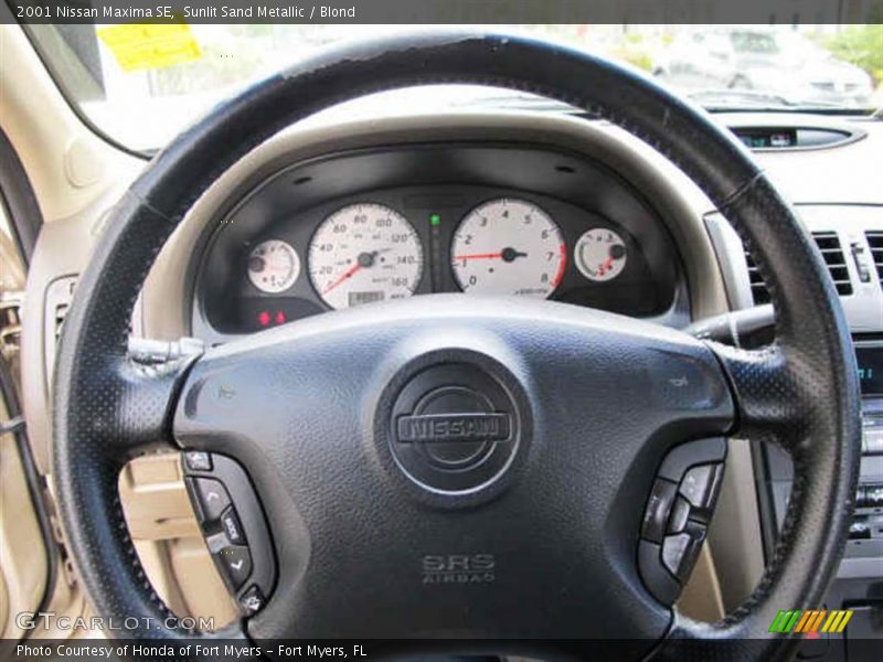 Sunlit Sand Metallic / Blond 2001 Nissan Maxima SE