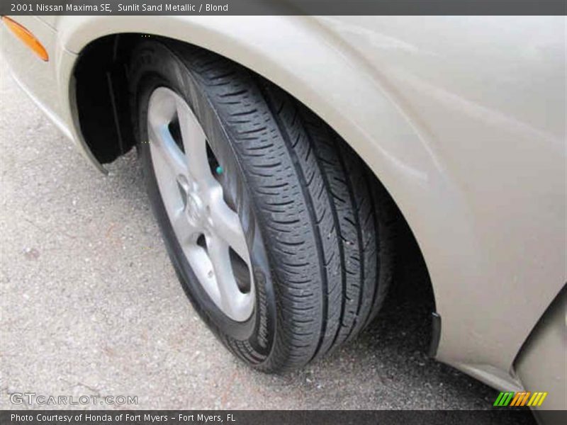 Sunlit Sand Metallic / Blond 2001 Nissan Maxima SE