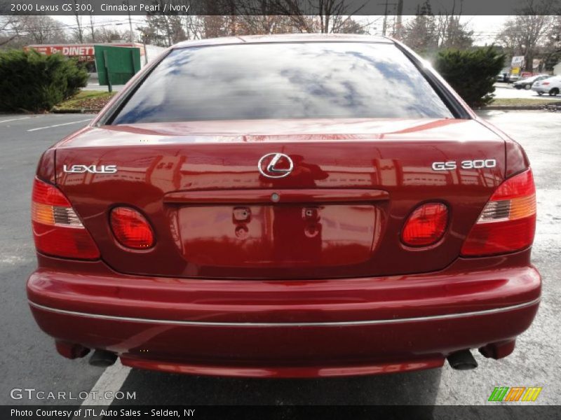 Cinnabar Pearl / Ivory 2000 Lexus GS 300