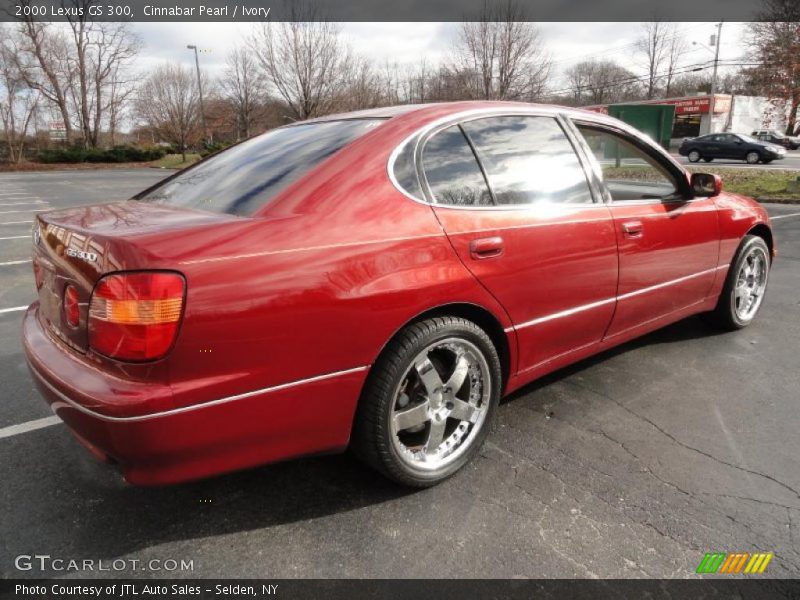 Cinnabar Pearl / Ivory 2000 Lexus GS 300