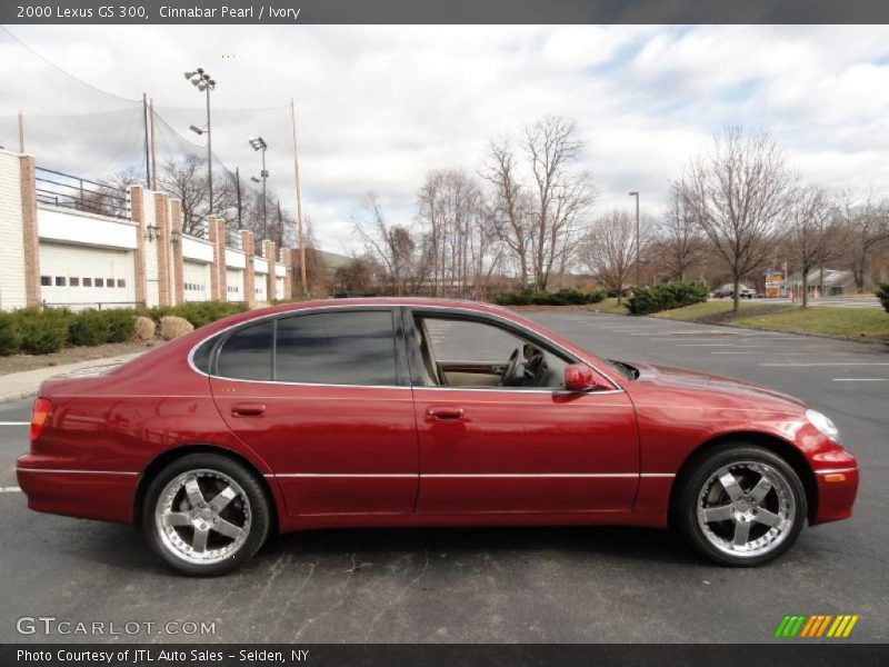 Cinnabar Pearl / Ivory 2000 Lexus GS 300
