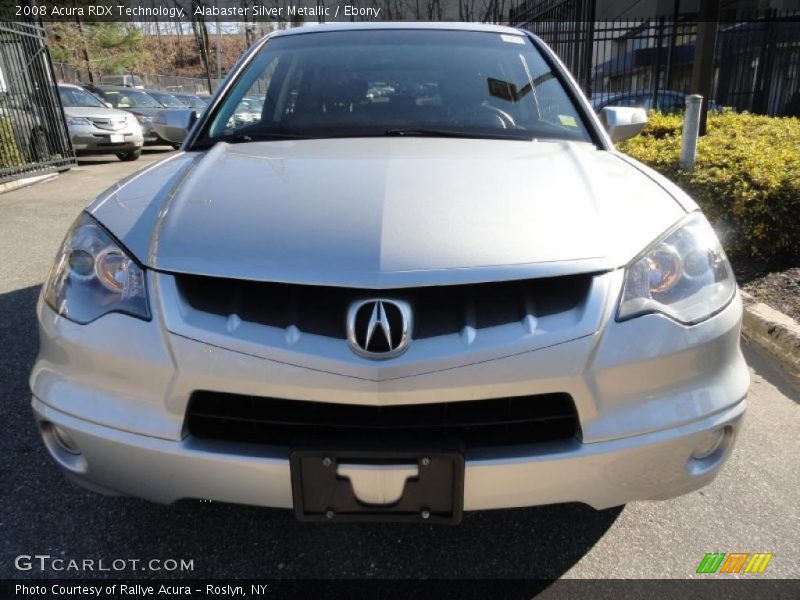 Alabaster Silver Metallic / Ebony 2008 Acura RDX Technology