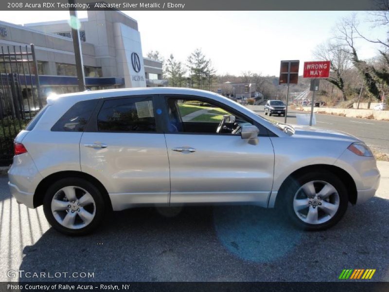 Alabaster Silver Metallic / Ebony 2008 Acura RDX Technology