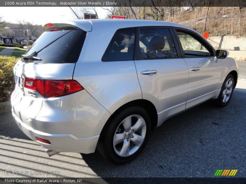 Alabaster Silver Metallic / Ebony 2008 Acura RDX Technology
