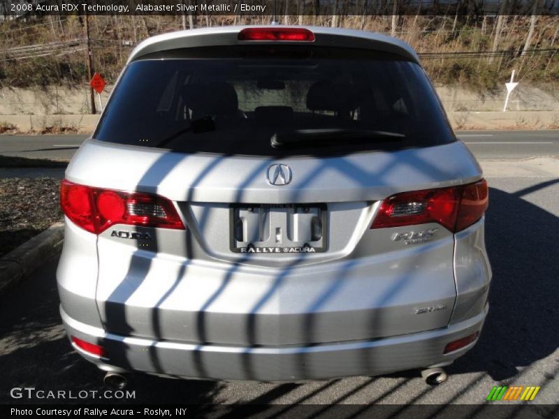 Alabaster Silver Metallic / Ebony 2008 Acura RDX Technology