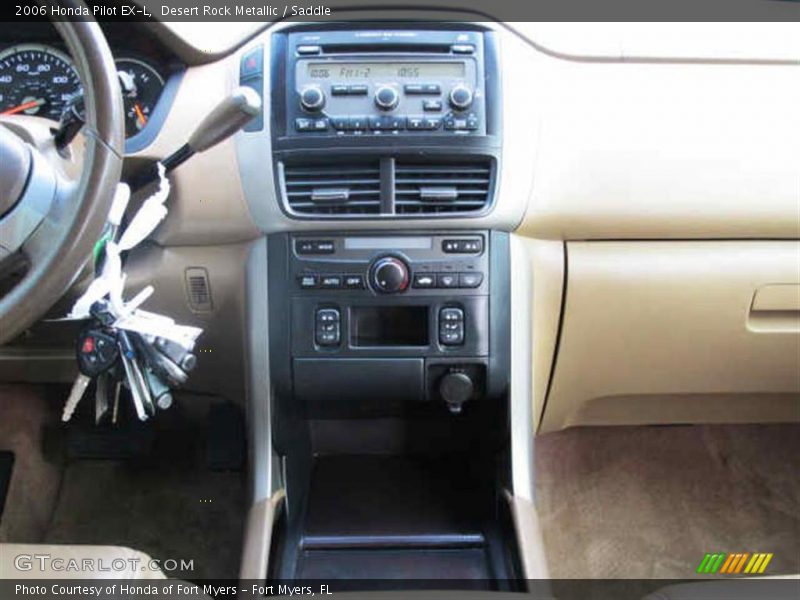 Desert Rock Metallic / Saddle 2006 Honda Pilot EX-L
