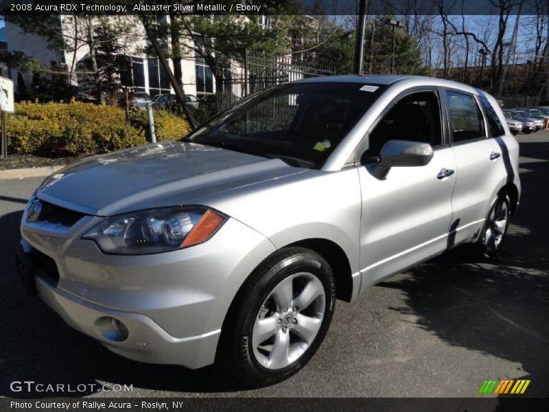 Alabaster Silver Metallic / Ebony 2008 Acura RDX Technology