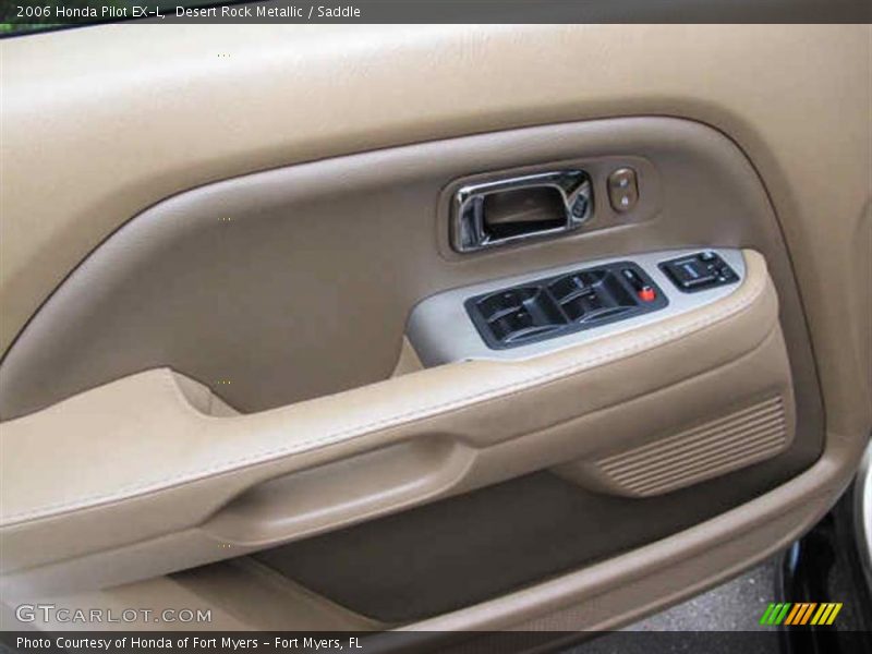 Desert Rock Metallic / Saddle 2006 Honda Pilot EX-L