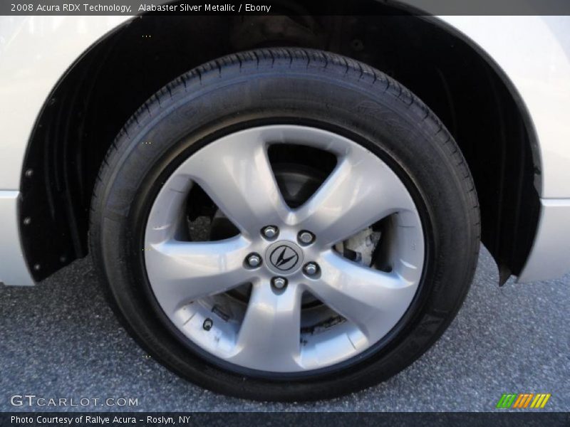 Alabaster Silver Metallic / Ebony 2008 Acura RDX Technology
