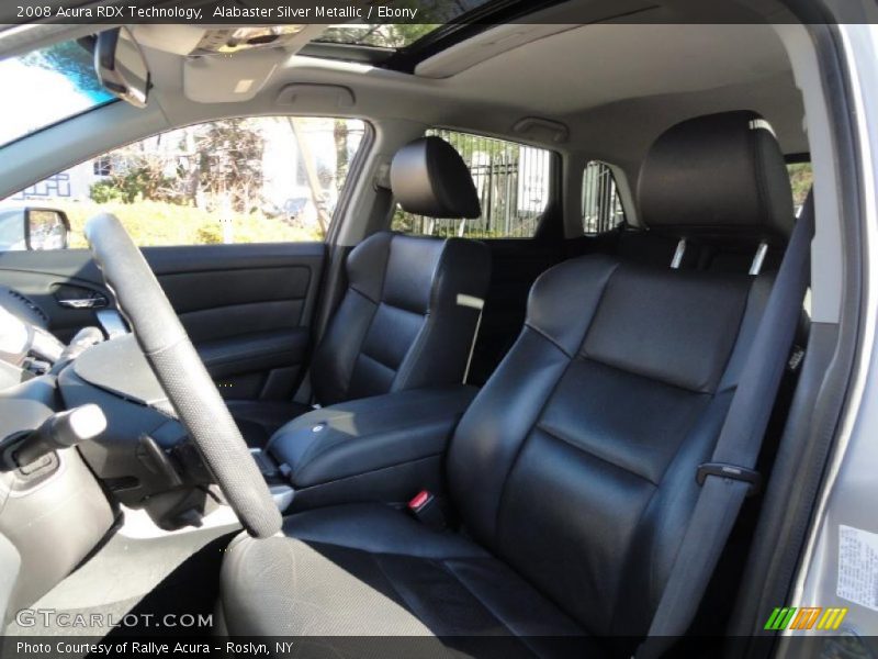 Alabaster Silver Metallic / Ebony 2008 Acura RDX Technology