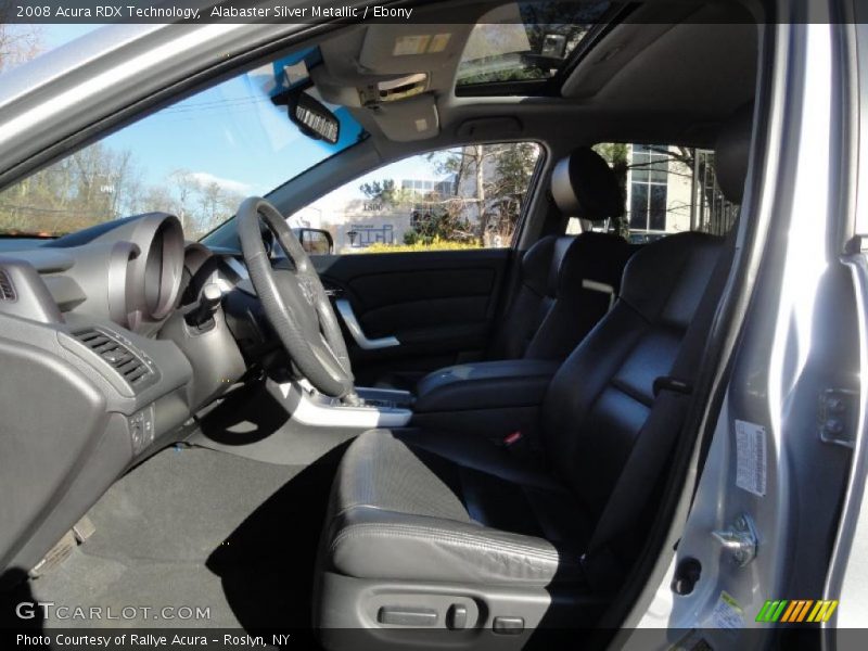 Alabaster Silver Metallic / Ebony 2008 Acura RDX Technology