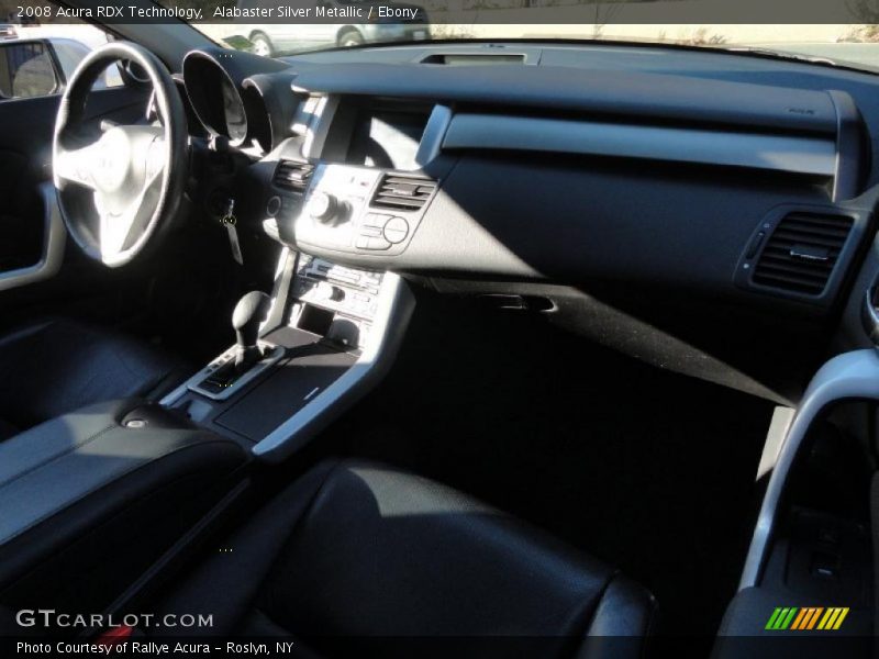 Alabaster Silver Metallic / Ebony 2008 Acura RDX Technology