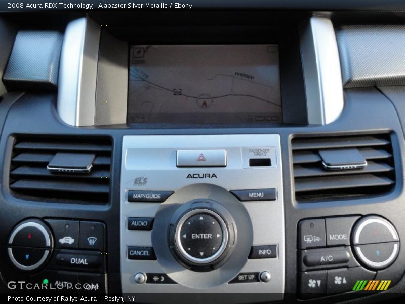 Alabaster Silver Metallic / Ebony 2008 Acura RDX Technology