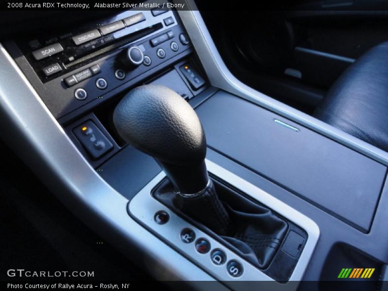 Alabaster Silver Metallic / Ebony 2008 Acura RDX Technology
