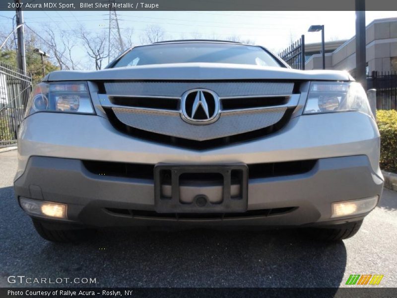 Billet Silver Metallic / Taupe 2007 Acura MDX Sport