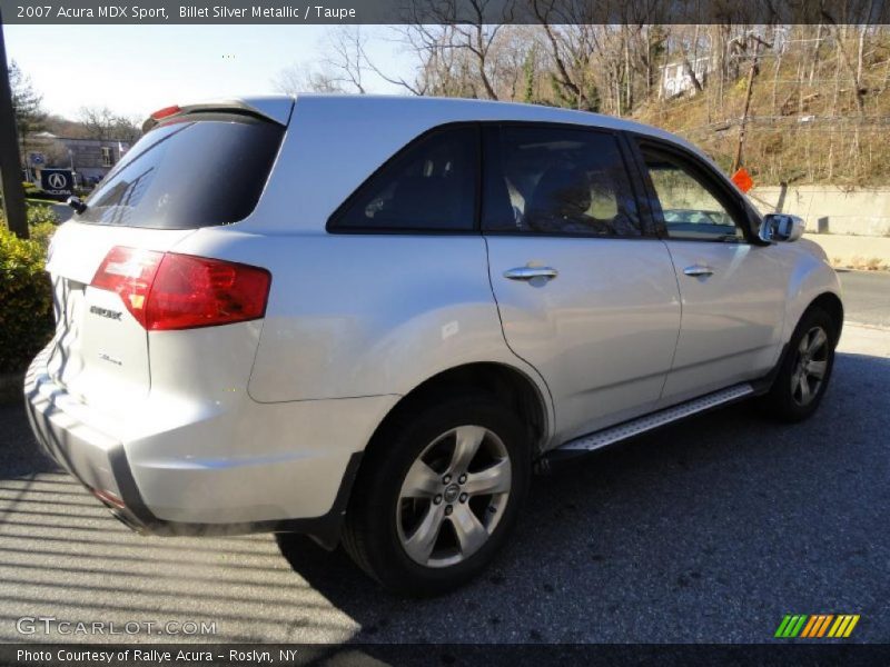 Billet Silver Metallic / Taupe 2007 Acura MDX Sport