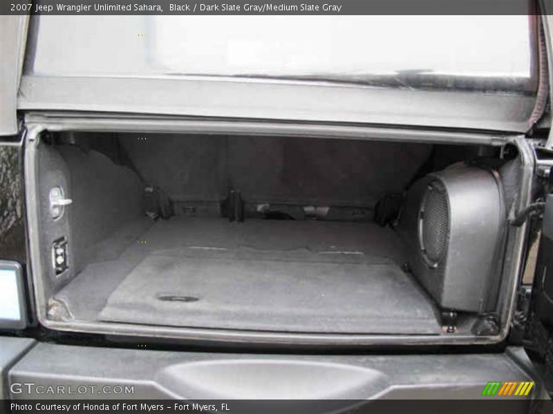 Black / Dark Slate Gray/Medium Slate Gray 2007 Jeep Wrangler Unlimited Sahara