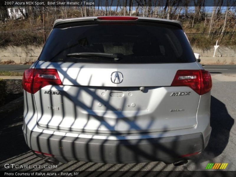 Billet Silver Metallic / Taupe 2007 Acura MDX Sport