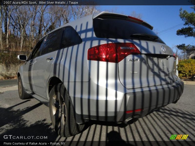 Billet Silver Metallic / Taupe 2007 Acura MDX Sport