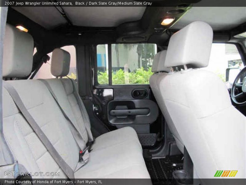 Black / Dark Slate Gray/Medium Slate Gray 2007 Jeep Wrangler Unlimited Sahara