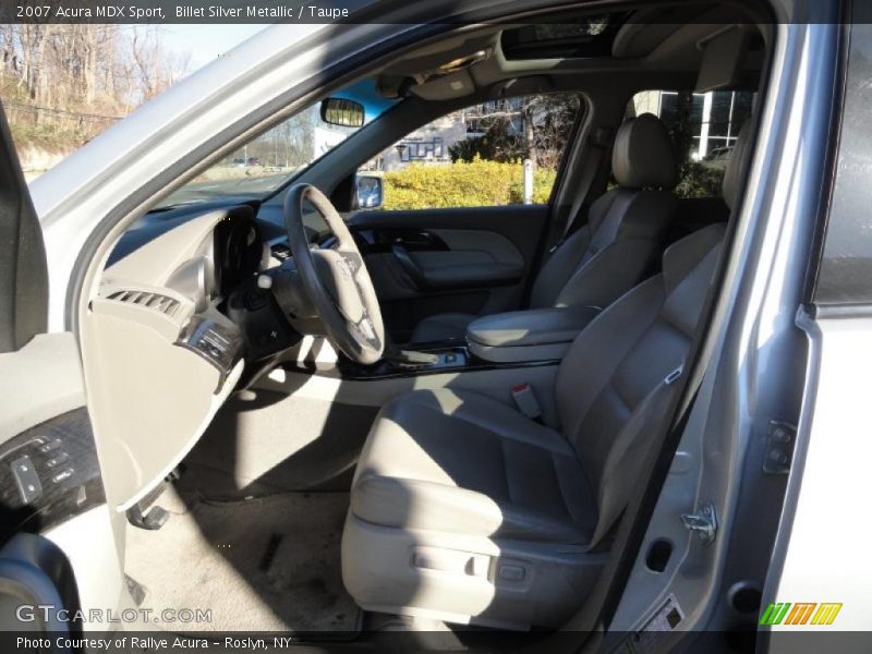 Billet Silver Metallic / Taupe 2007 Acura MDX Sport